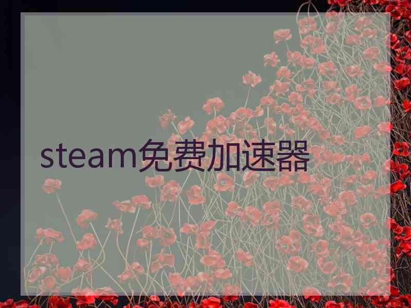 steam免费加速器