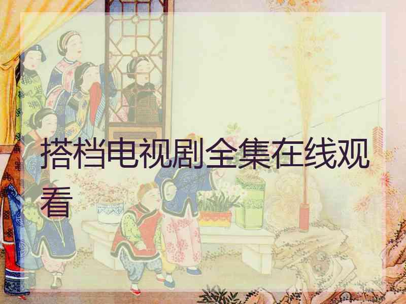 搭档电视剧全集在线观看