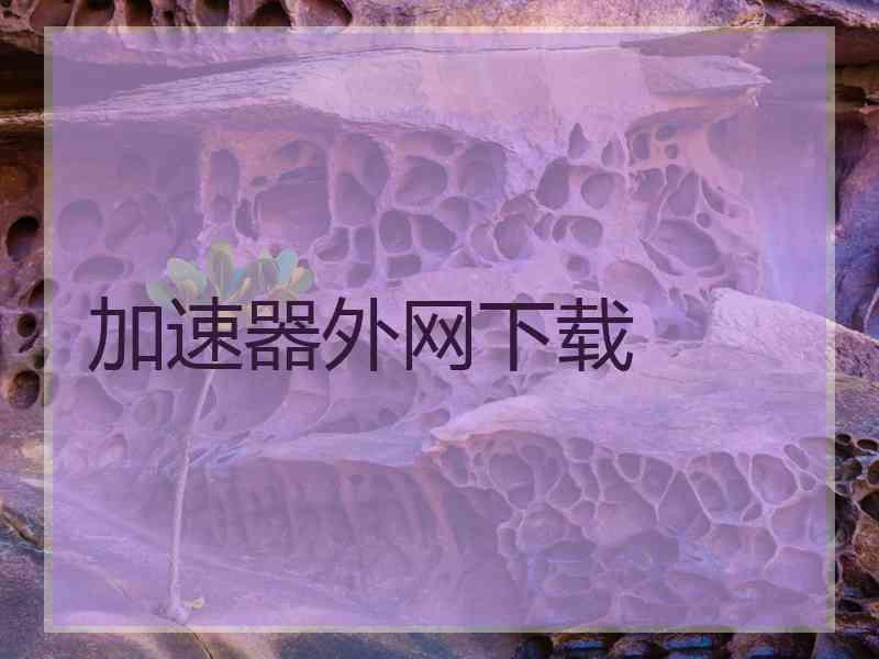 加速器外网下载