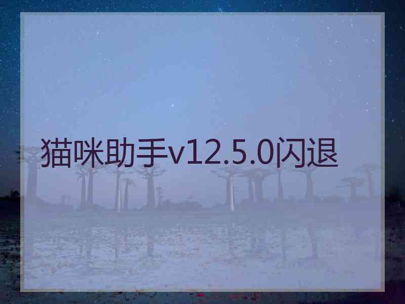 猫咪助手v12.5.0闪退