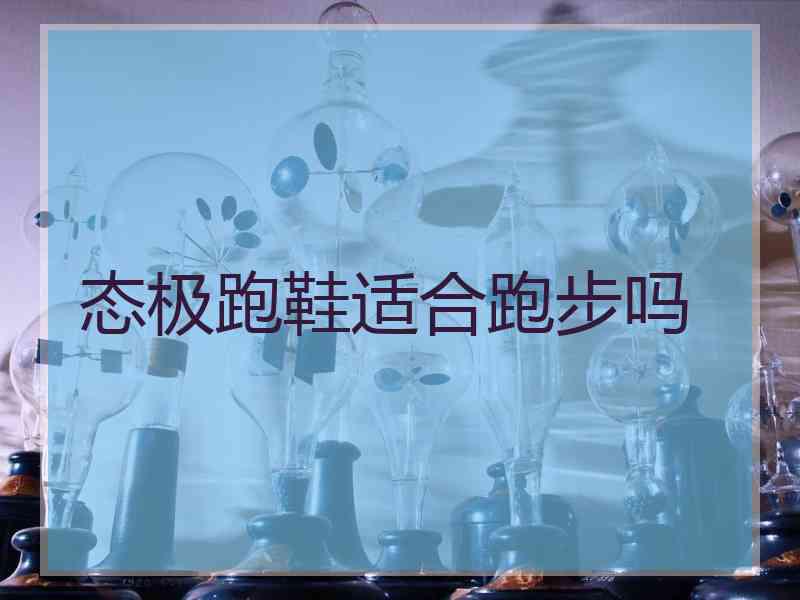 态极跑鞋适合跑步吗