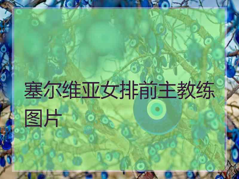 塞尔维亚女排前主教练图片