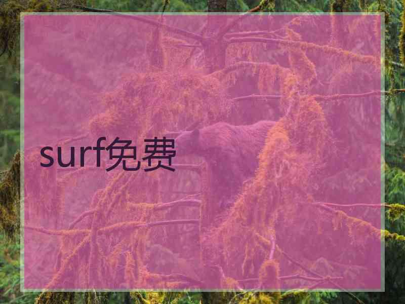 surf免费