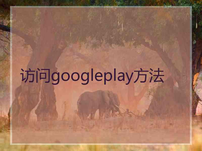 访问googleplay方法